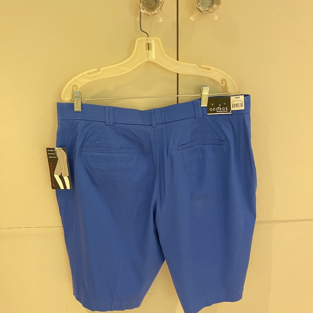 George shorts  plus size 18 w